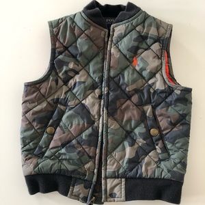 Quilted Ralph Lauren Baby vest size 2/2T
